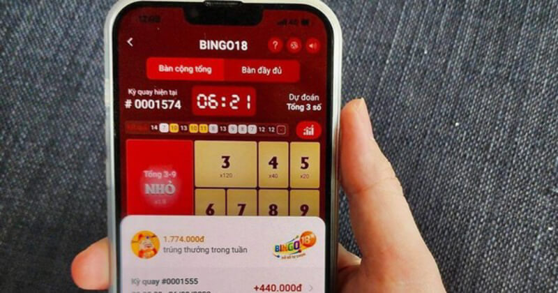 Luật chơi xổ số Bingo18 chi tiết